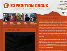 Tablet Screenshot of expeditionarguk.com